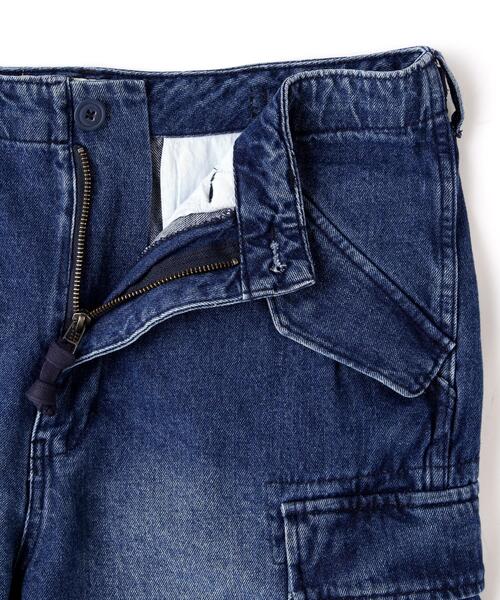 AVIREX(アヴィレックス)の「《WEB&DEPOT限定》M-65 FATIGUE DENIM SHORT PANTS / M-65 ファティーグ デニム ショートパンツ / AVIREX / アヴィレックス(デニムパンツ・メンズ・ブラック/その他6・L/M/S)」の14枚目の写真
