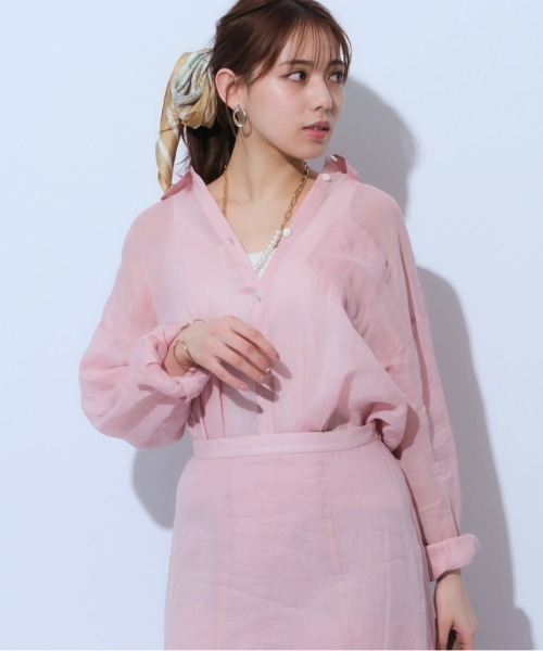 Mystrada（マイストラーダ）の「ラミーシャツ（シャツ/ブラウス