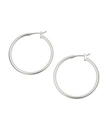 ミニマルフープピアス