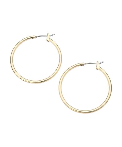 AMERICAN HOLIC(アメリカンホリック)の「ミニマルフープピアス(ピアス(両耳用)・レディース・シルバー/ゴールド・FREE)」の2枚目の写真