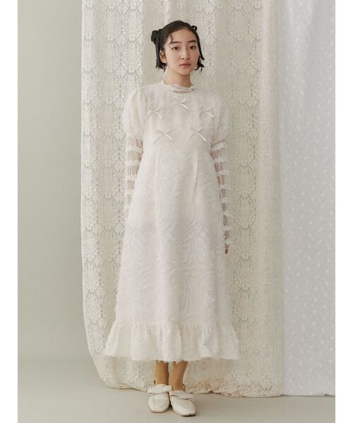 merry jenny(メリージェニー)の「リボンベルトシューズ(ローファー・レディース・ボルドー/ブラック/アイボリー・MEDIUM/LARGE)」の15枚目の写真