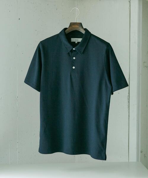 URBAN RESEARCH ROSSO MEN(アーバンリサーチロッソメン)の「『XLサイズあり』『UR TECH』汗ジミ防止ポロシャツ(ポロシャツ・メンズ・ホワイト/ネイビー/グレー/ブラック・SMALL/MEDIUM/LARGE/X-LARGE)」の4枚目の写真