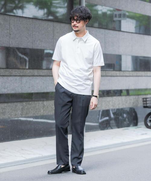 URBAN RESEARCH ROSSO MEN(アーバンリサーチロッソメン)の「『XLサイズあり』『UR TECH』汗ジミ防止ポロシャツ(ポロシャツ・メンズ・ホワイト/ネイビー/グレー/ブラック・SMALL/MEDIUM/LARGE/X-LARGE)」の6枚目の写真