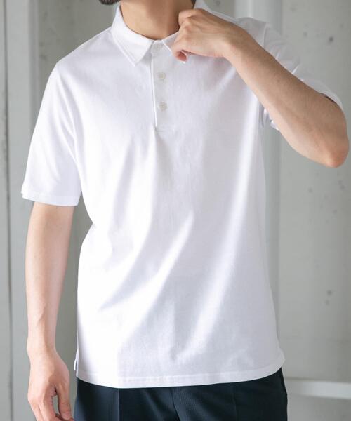 URBAN RESEARCH ROSSO MEN(アーバンリサーチロッソメン)の「『XLサイズあり』『UR TECH』汗ジミ防止ポロシャツ(ポロシャツ・メンズ・ホワイト/ネイビー/グレー/ブラック・SMALL/MEDIUM/LARGE/X-LARGE)」の7枚目の写真