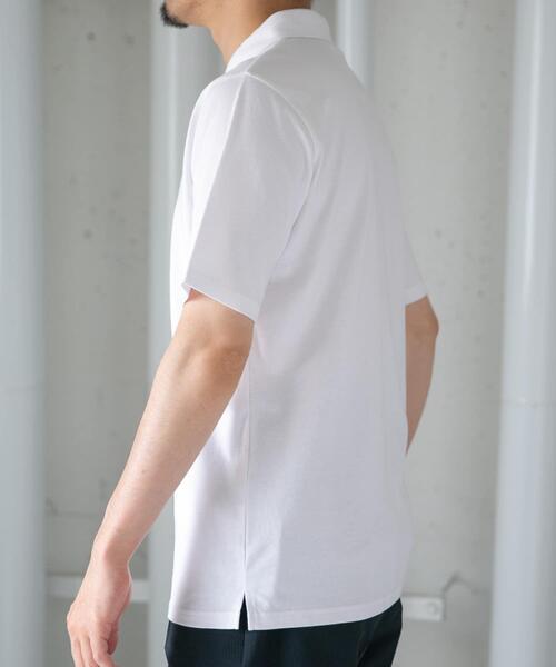 URBAN RESEARCH ROSSO MEN(アーバンリサーチロッソメン)の「『XLサイズあり』『UR TECH』汗ジミ防止ポロシャツ(ポロシャツ・メンズ・ホワイト/ネイビー/グレー/ブラック・SMALL/MEDIUM/LARGE/X-LARGE)」の10枚目の写真
