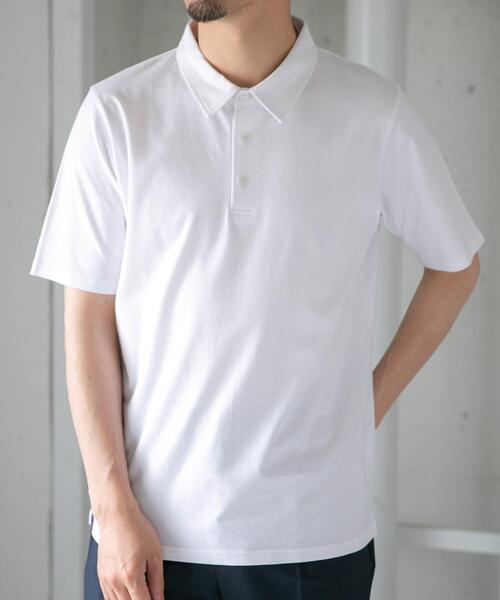URBAN RESEARCH ROSSO MEN(アーバンリサーチロッソメン)の「『XLサイズあり』『UR TECH』汗ジミ防止ポロシャツ(ポロシャツ・メンズ・ホワイト/ネイビー/グレー/ブラック・SMALL/MEDIUM/LARGE/X-LARGE)」の13枚目の写真