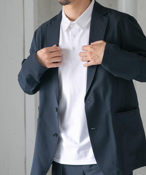 URBAN RESEARCH ROSSO MEN(アーバンリサーチロッソメン)の「『XLサイズあり』『UR TECH』汗ジミ防止ポロシャツ(ポロシャツ・メンズ・ホワイト/ネイビー/グレー/ブラック・SMALL/MEDIUM/LARGE/X-LARGE)」の18枚目の写真