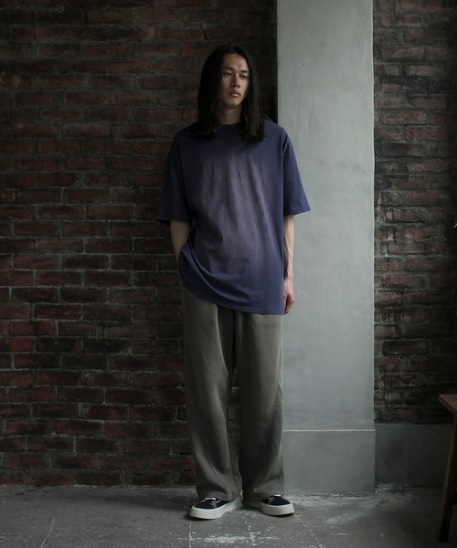 aimoha（アイモハ）の「【aimoha neo】OMBRE FADE COTTON TEE (SS)（Tシャツ/カットソー・メンズ・ブラック/ダークグレー/パープル・MEDIUM/LARGE/X-LARGE/XX-LARGE）」の13枚目の写真