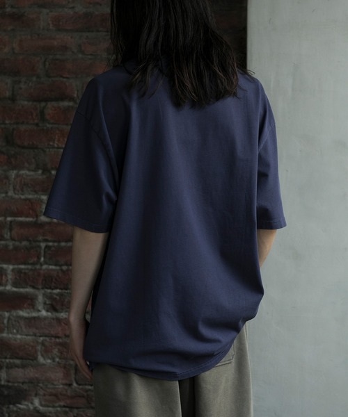 aimoha（アイモハ）の「【aimoha neo】OMBRE FADE COTTON TEE (SS)（Tシャツ/カットソー・メンズ・ブラック/ダークグレー/パープル・MEDIUM/LARGE/X-LARGE/XX-LARGE）」の15枚目の写真