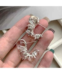 tone | 【88eighty-eight】クリアボールシルバーピアス【import】(MA)(ピアス（両耳用）)