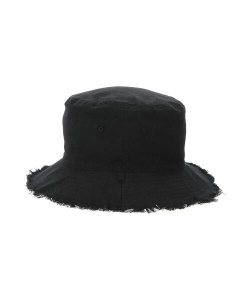 Samansa Mos2（サマンサ モスモス）の「【UVカット/リバーシブル】フリンジバケットハット（ハット・レディース・ベージュ/ブラック・F）」の21枚目の写真