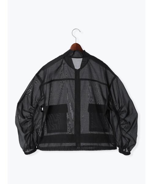 Te chichi(テチチ)の「シアージップアップブルゾン(ブルゾン・レディース・オフホワイト/ブラック・F)」の17枚目の写真