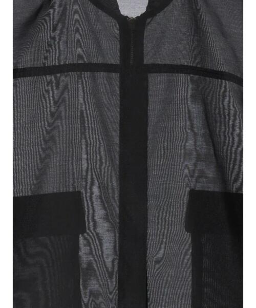 Te chichi(テチチ)の「シアージップアップブルゾン(ブルゾン・レディース・オフホワイト/ブラック・F)」の22枚目の写真