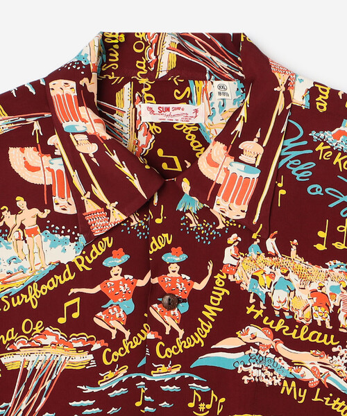 SUN SURF(サンサーフ)の「SUN SURF | 半袖ハワイアンシャツ “THE SONG OF HAWAII” MEN(シャツ/ブラウス・メンズ・ブラウン系その他・XXL/XL/L)」の5枚目の写真