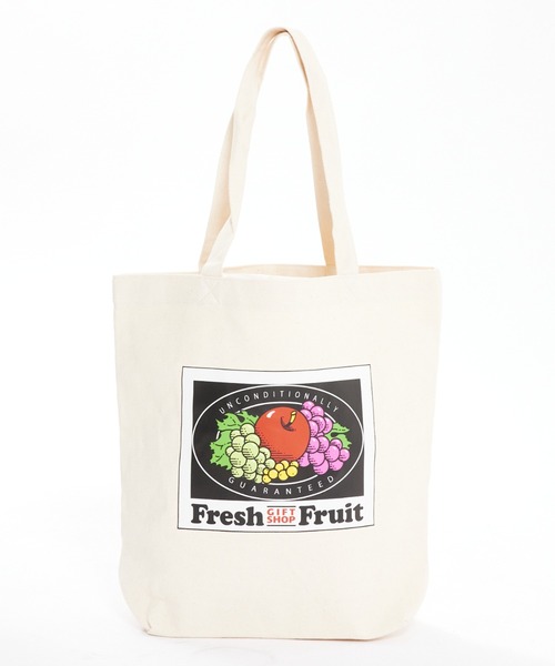 FRUIT OF THE LOOM（フルーツオブザルーム）の「【FRUIT OF THE LOOM】キャンバス トートバッグ / A4可 / ユニセックス / ヴィンテージ調（トートバッグ・レディース・その他1/その他2/その他3/その他4・フリー）」の2枚目の写真