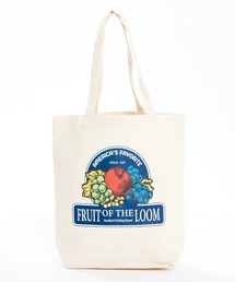 【FRUIT OF THE LOOM】キャンバス トートバッグ / A4可 / ユニセックス / ヴィンテージ調