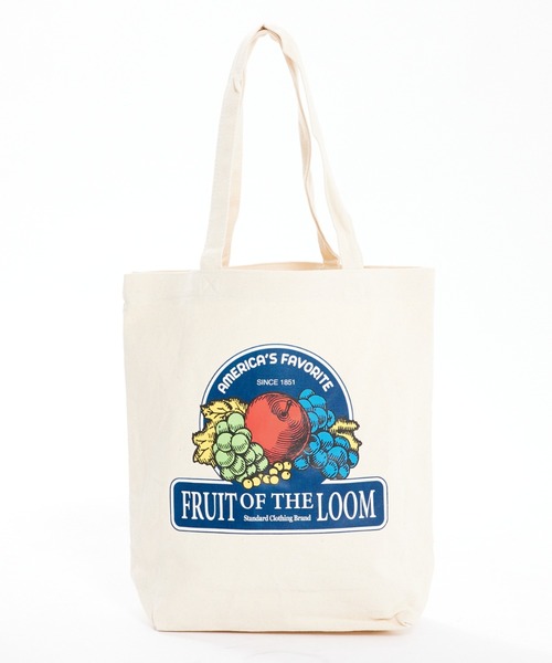 FRUIT OF THE LOOM（フルーツオブザルーム）の「【FRUIT OF THE LOOM】キャンバス トートバッグ / A4可 / ユニセックス / ヴィンテージ調（トートバッグ・レディース・その他1/その他2/その他3/その他4・フリー）」の4枚目の写真