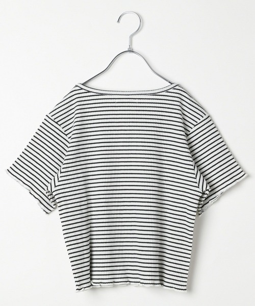 GLOBAL WORK(グローバルワーク)の「チビT*シアーキャミSET/AND YUA ANY/122445(Tシャツ/カットソー・キッズ・ブルー/アイボリー・150cm/160cm)」の21枚目の写真