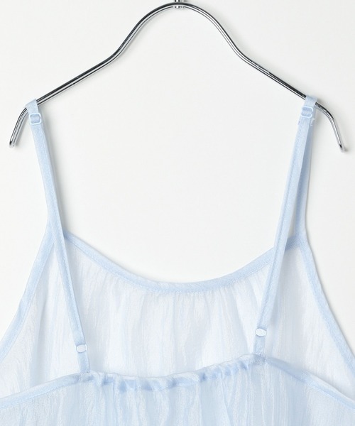 GLOBAL WORK(グローバルワーク)の「チビT*シアーキャミSET/AND YUA ANY/122445(Tシャツ/カットソー・キッズ・ブルー/アイボリー・150cm/160cm)」の15枚目の写真