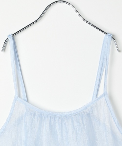 GLOBAL WORK(グローバルワーク)の「チビT*シアーキャミSET/AND YUA ANY/122445(Tシャツ/カットソー・キッズ・ブルー/アイボリー・150cm/160cm)」の13枚目の写真