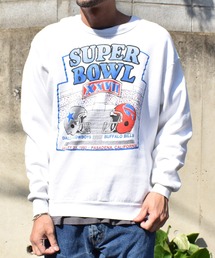 【ヴィンテージ古着】90’s SUPER BOWL XXII NFL クルーネックスウェット USA製