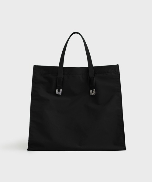 TOGA（トーガ）の「【TOGA TOO/トーガトゥ】Square tip tote bag/トートバッグ（トートバッグ・レディース・ブラック/カーキ・FREE）」の10枚目の写真