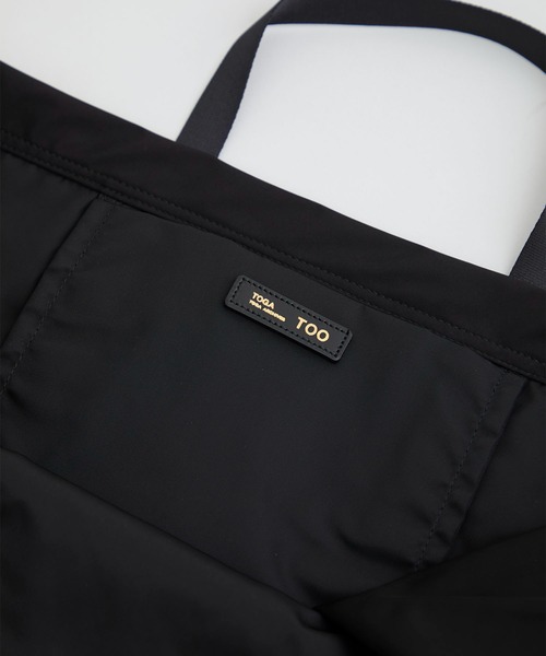 TOGA（トーガ）の「【TOGA TOO/トーガトゥ】Square tip tote bag/トートバッグ（トートバッグ・レディース・ブラック/カーキ・FREE）」の15枚目の写真