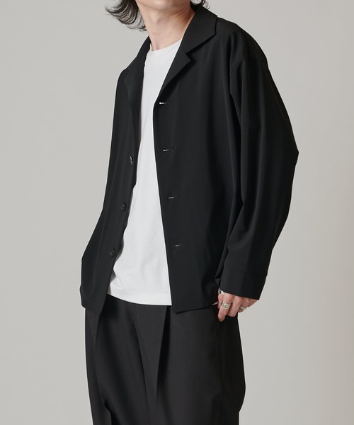 Lui's（ルイス）の「【ジェンダーレス】オープンカラーバルーンシャツ