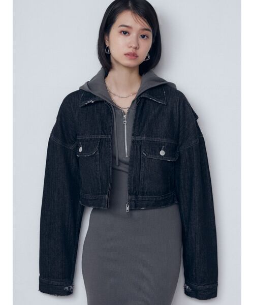 HONDA ダークデニムジャケット　レディースM HONDA ダークデニムジャケット レディースM DOMINGO デニム