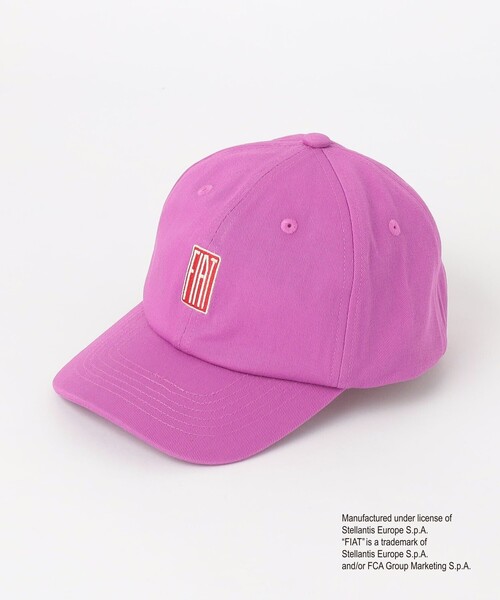 green label relaxing(グリーンレーベルリラクシング)の「【別注】<URBAMENT>FIAT キャップ / 帽子 / キッズ(キャップ・キッズ・ブラック/ピンク/ケリー・FREE(52-55cm))」の3枚目の写真