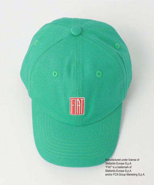 green label relaxing(グリーンレーベルリラクシング)の「【別注】<URBAMENT>FIAT キャップ / 帽子 / キッズ(キャップ・キッズ・ブラック/ピンク/ケリー・FREE(52-55cm))」の7枚目の写真