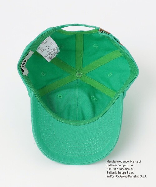 green label relaxing(グリーンレーベルリラクシング)の「【別注】<URBAMENT>FIAT キャップ / 帽子 / キッズ(キャップ・キッズ・ブラック/ピンク/ケリー・FREE(52-55cm))」の8枚目の写真