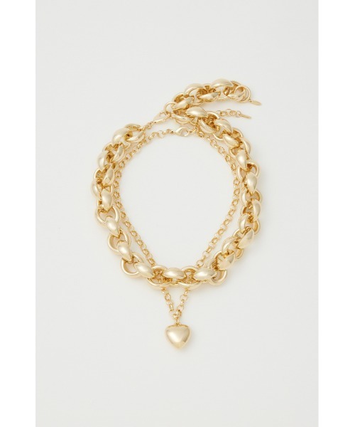 rienda(リエンダ)の「2WAYチェーンハートネックレス(ネックレス・レディース・ゴールド・FREE)」の8枚目の写真