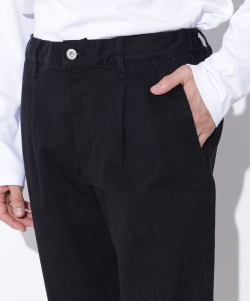 Apo(s)ture(アポスチャー)の「KYLE-001/デニムスリムパンツ(デニムパンツ・メンズ・ネイビー/ブラック・XS/S/M/XL/L)」の20枚目の写真