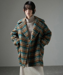 SALON adam et rope' | BALLI (バリ)シャギービックカラーPコート(ピーコート)
