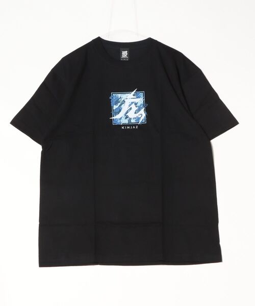 Mag.(マグ)の「【KINJAZ】Graphic T(Tシャツ/カットソー・メンズ・ブラック/ホワイト・LARGE/MEDIUM)」の1枚目の写真