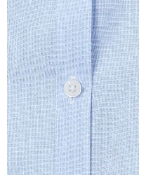Perfect Suit FActory(パーフェクトスーツファクトリー)の「【WEB限定/形態安定】半袖ベーシックブラウス レギュラーカラー 無地調 ブルー(シャツ/ブラウス・レディース・ブルー・9号/11号/7号)」の7枚目の写真