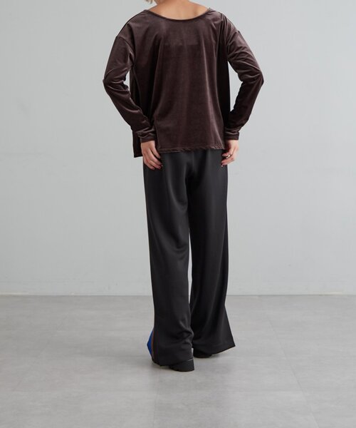 earthy(アーシー)の「トラックパンツ(その他パンツ・レディース・ボルドー/ブラック・MEDIUM/SMALL)」の14枚目の写真