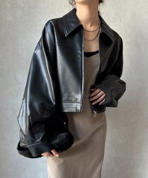 【WEB限定】エコレザージャケット