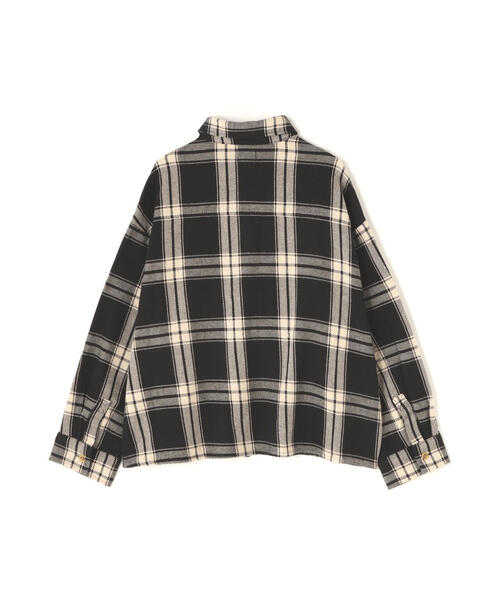 DANKE SCHON（ダンケシェーン）の「【WEB&DEPOT限定】DankeSchon/ダンケシェーン/COTTON FLANNEL CHECK　SHIRTS（シャツ/ブラウス・レディース・ホワイト/ブラウン/レッド/モスグリーン/ブラック・L/M）」の9枚目の写真
