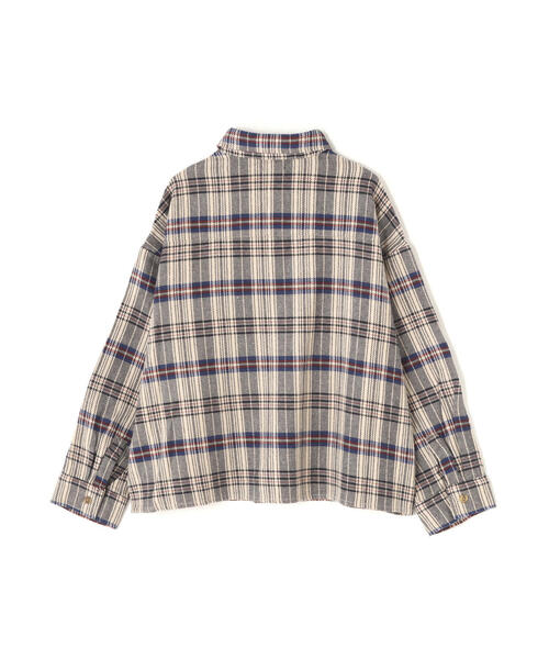 DANKE SCHON（ダンケシェーン）の「【WEB&DEPOT限定】DankeSchon/ダンケシェーン/COTTON FLANNEL CHECK　SHIRTS（シャツ/ブラウス・レディース・ホワイト/ブラウン/レッド/モスグリーン/ブラック・L/M）」の13枚目の写真