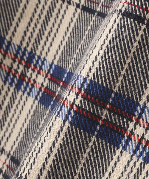 DANKE SCHON（ダンケシェーン）の「【WEB&DEPOT限定】DankeSchon/ダンケシェーン/COTTON FLANNEL CHECK　SHIRTS（シャツ/ブラウス・レディース・ホワイト/ブラウン/レッド/モスグリーン/ブラック・L/M）」の14枚目の写真