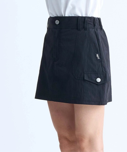 ROXY（ロキシー）の「THE CHEMISTRY OF LOV/ロキシースコート付きスカート（スカート・レディース・カーキ/ブラック/ベージュ・LARGE/MEDIUM/SMALL）」の5枚目の写真