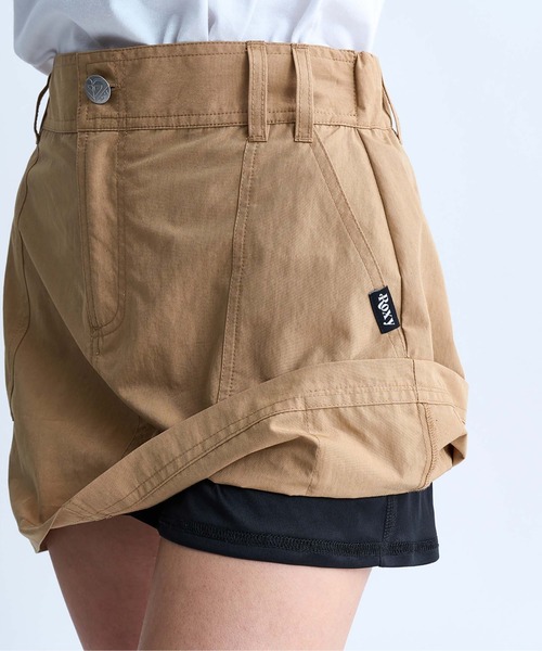 ROXY（ロキシー）の「THE CHEMISTRY OF LOV/ロキシースコート付きスカート（スカート・レディース・カーキ/ブラック/ベージュ・LARGE/MEDIUM/SMALL）」の16枚目の写真