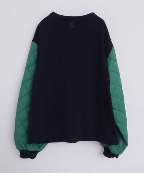 I am I in fact...（アイアムアイインファクト）の「《Evo down》 sweat ブルゾン（ブルゾン・レディース・グレー/ブラック/ネイビー・FREE）」の7枚目の写真