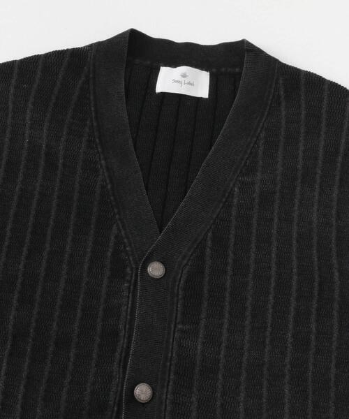 URBAN RESEARCH Sonny Label（アーバンリサーチサニーレーベル）の「コンチョボタンニットカーディガン（カーディガン/ボレロ・メンズ・ピンク/スミクロ/ブルー・MEDIUM/LARGE）」の21枚目の写真