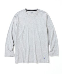 POLO RALPH LAUREN SLEEPWEAR | 【POLO RALPH LAUREN/ラルフローレン】ロングスリーブクルーネックシャツ 裾ポニー刺繍(Tシャツ/カットソー)