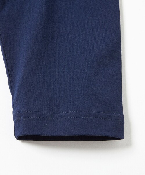 POLO RALPH LAUREN SLEEPWEAR(ポロラルフローレンスリープウェア)の「【POLO RALPH LAUREN/ラルフローレン】ロングスリーブクルーネックシャツ 裾ポニー刺繍(Tシャツ/カットソー・メンズ・ライトグレー/ネイビー・L/M/XL)」の4枚目の写真