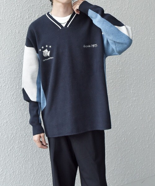 s*i様 cccmalie 　セーター Cathy's Closet (キャシーズ クロセット) アブストラクト柄 クルー