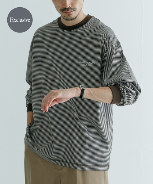 Russell Athletic(ラッセルアスレティック)の「『別注』RUSSELL ATHLETIC×UR LONG-SLEEVE T-SHIRTS(Tシャツ/カットソー・メンズ・ホワイト/その他1/その他2・MEDIUM/LARGE)」の3枚目の写真